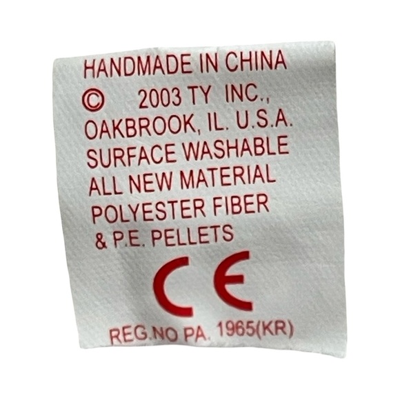 RONNIE 2003 Ty Beanie Baby Sailor Bear! RARE RETIRED - Picture 5 of 7